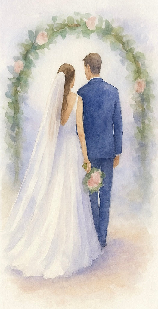 Bride & Groom Arch DD